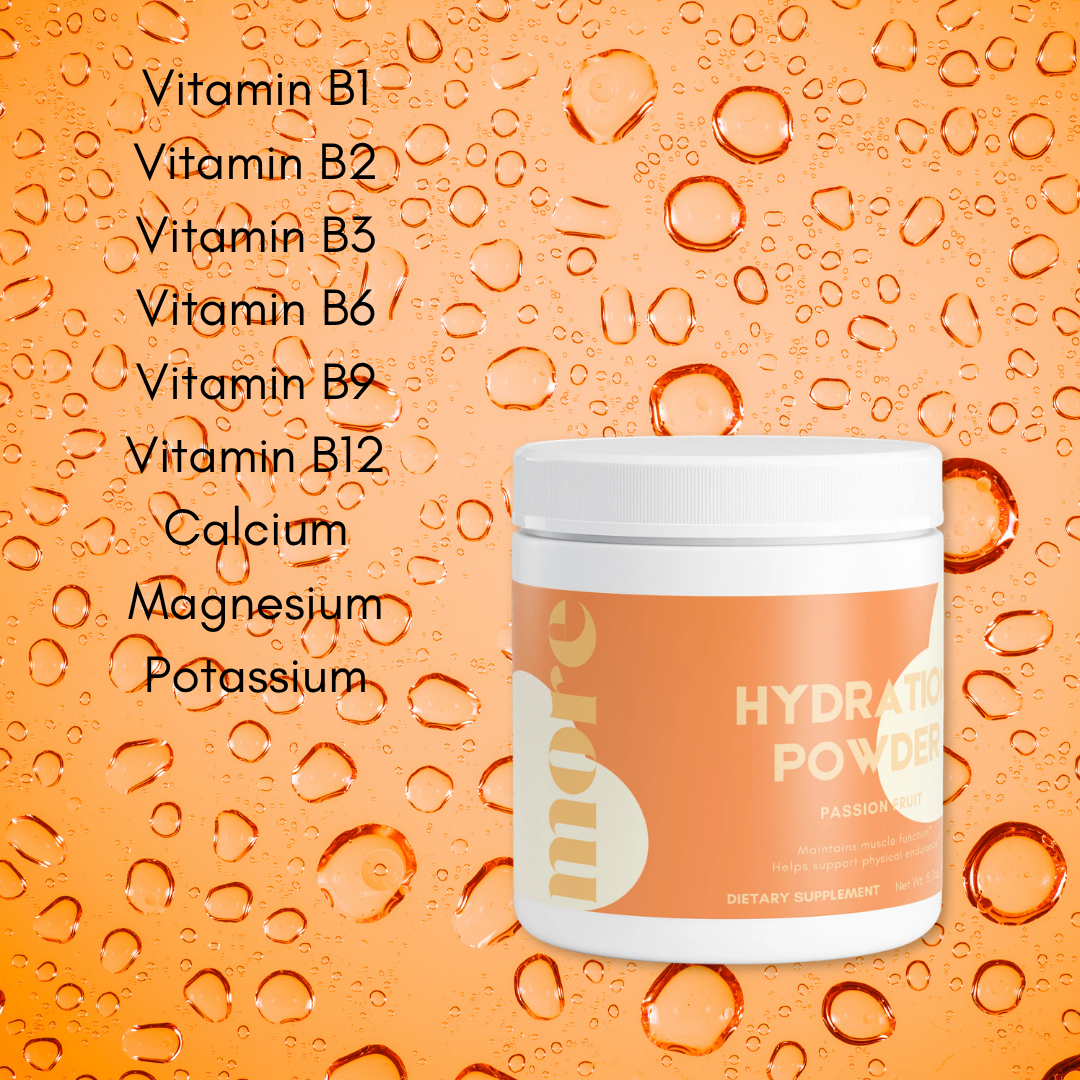 Hydration Powder (Passion Fruit) vitamin rich supplements
